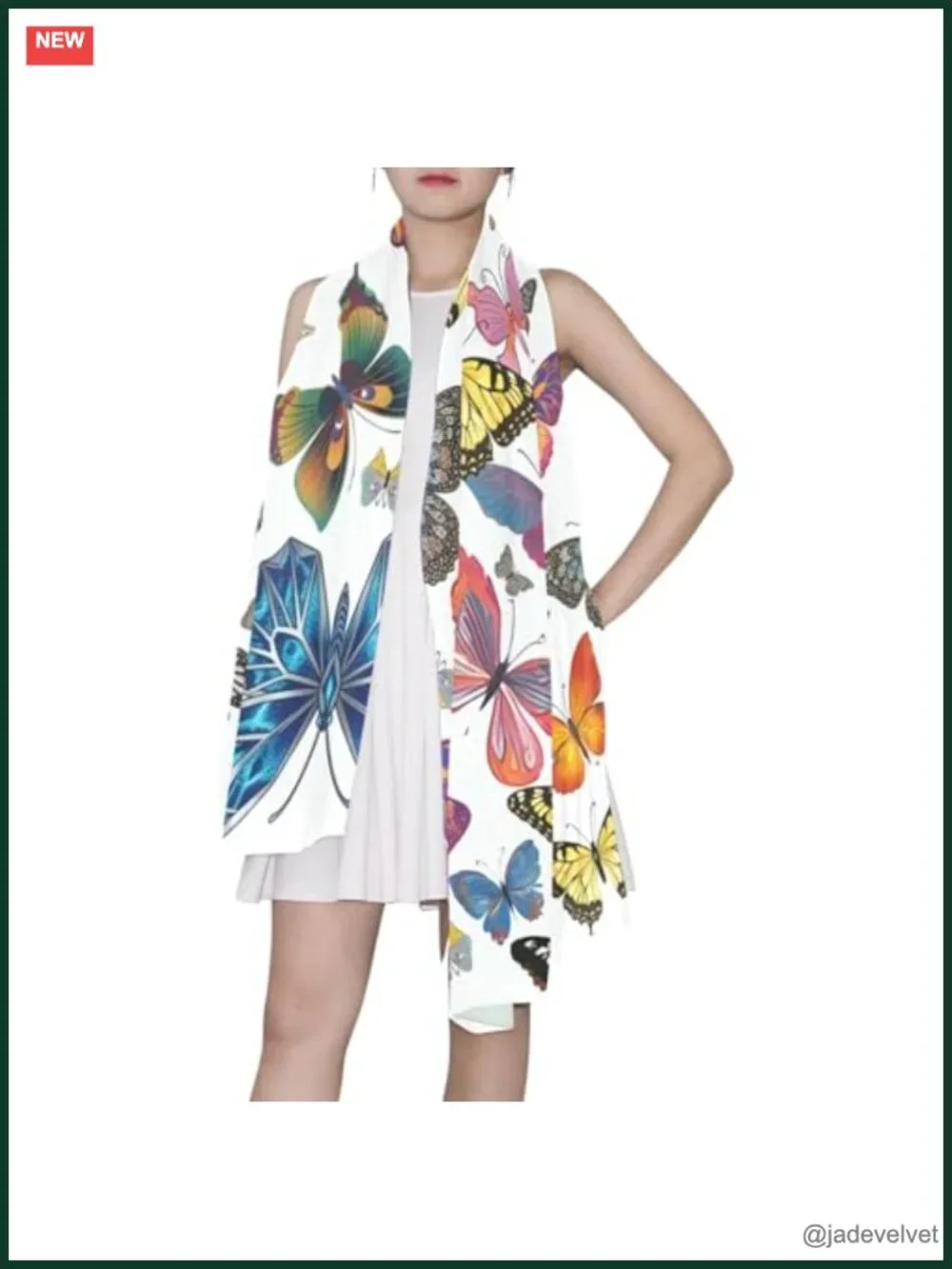 Large Polyester Voile Satin Silk Scarf Stole Wrap Shawl